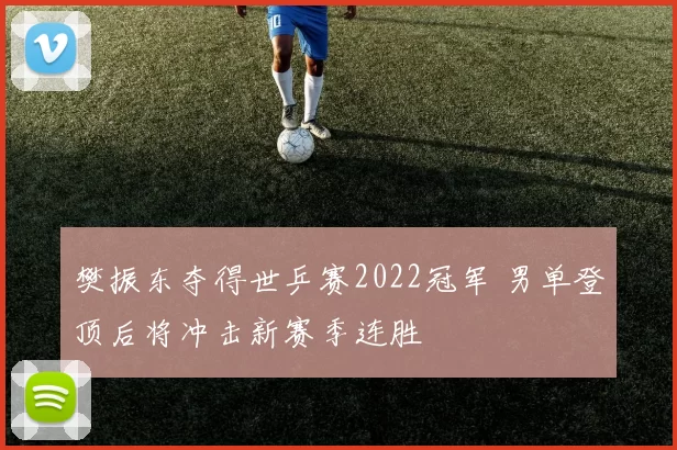 樊振东夺得世乒赛2022冠军 男单登顶后将冲击新赛季连胜